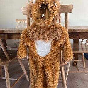 Pottery Barn Kids Lion Costume - Brown and White